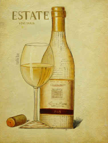 cuadros modernos "Chardonnay blanco de 1963"