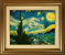 cuadros famosos de Van Gogh "Noche estrellada"