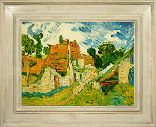 cuadros famosos de Van Gogh "Calle en Auvers"