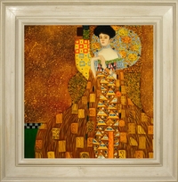 cuadros famosos de Klimt "Retrato de Adele Bloch Bauer I"