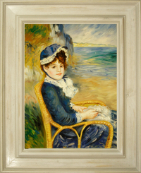 cuadros famosos de Renoir "En la playa"