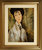 cuadros famosos de Modigliani "Mujer con corbata negra"