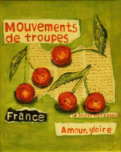 cuadros modernos "Amour, gloire"