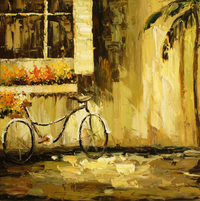 cuadros modernos "Bicicleta I"