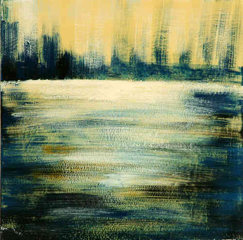 cuadros abstractos "Skyline"