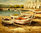 cuadros modernos "Barcas en la arena" variacion